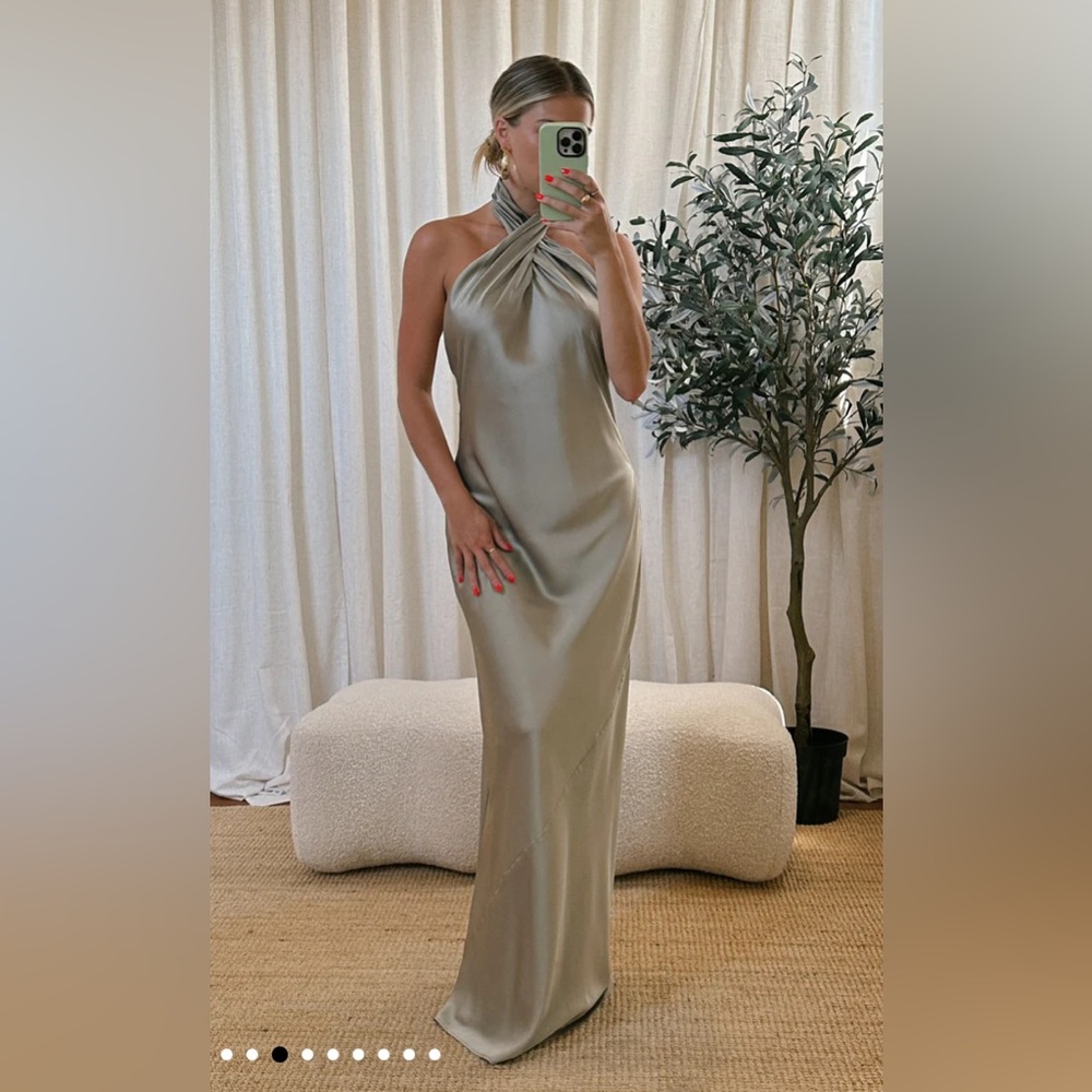 Show Me Your Mumu Jasmine Halter Maxi Dress